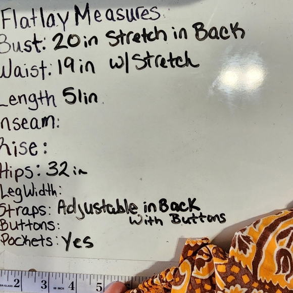 Linen blend bohemian midi dress - Picture 10 of 10